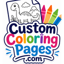 Logo CustomColoringPages.com